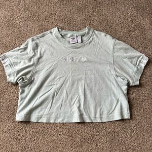 Adidas crop tee